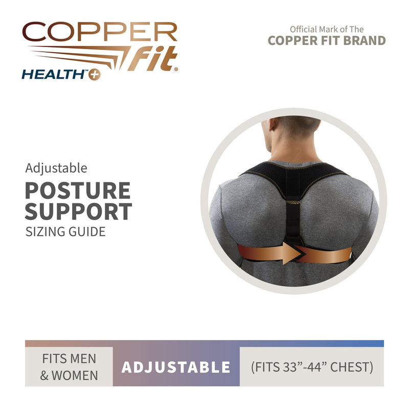 Copper Fit Adjustable Posture Support One Size N13107