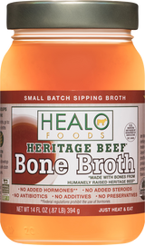 Healo Heritage Beef Bone Broth 14oz