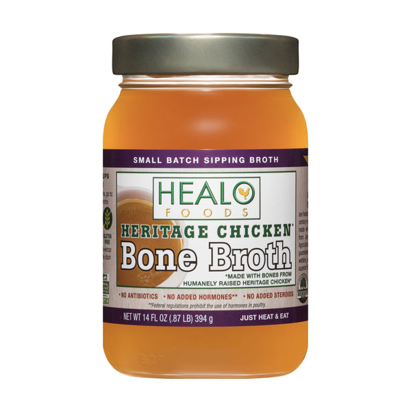 Healo All Natural Chicken Bone Broth 14oz