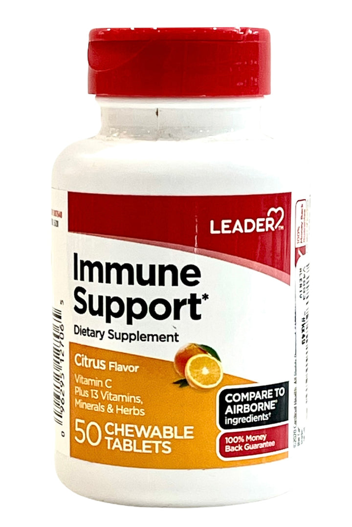 Leader Immune Support Vitamin C Plus 13 Chewables 50ct