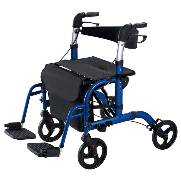 Vive Wheelchair Rollator Mob1018Blu