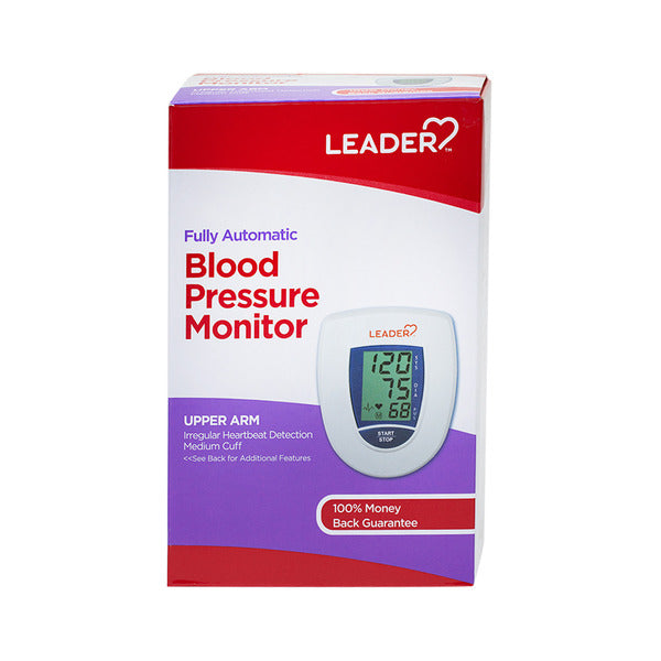 Leader Blood Pressure Fully Automatic Monitor Upper Arm