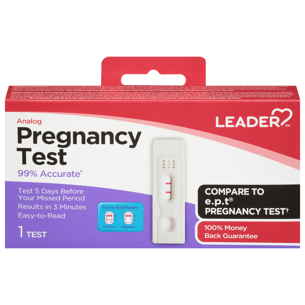 Leader Pregnancy Test 1ct