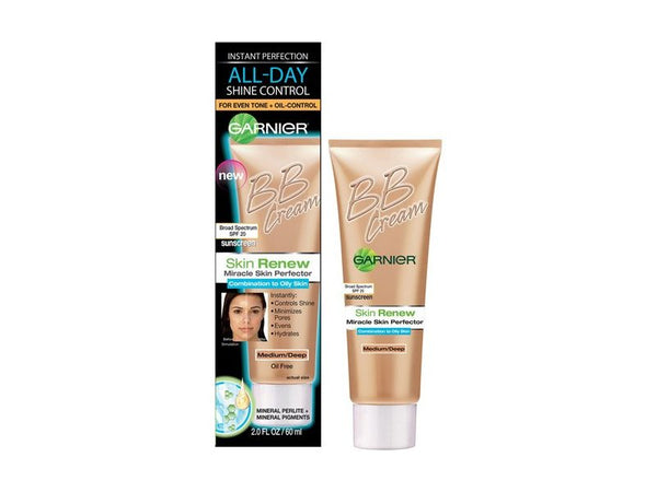 Garnier Skin Renew Miracle Skin Perfector BB Cream SPF 20, Medium-Deep 2 oz