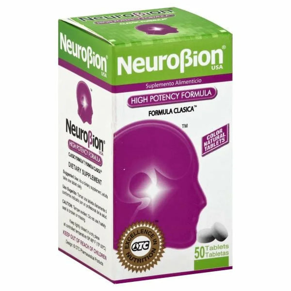 Neurobion Tabletas de fórmula de alta potencia 50CT