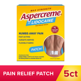 Aspercreme Odor Free Lidocaine Patches 5ct