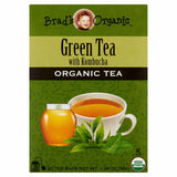 Té verde orgánico de Brad con bolsas de té kombucha 20ct