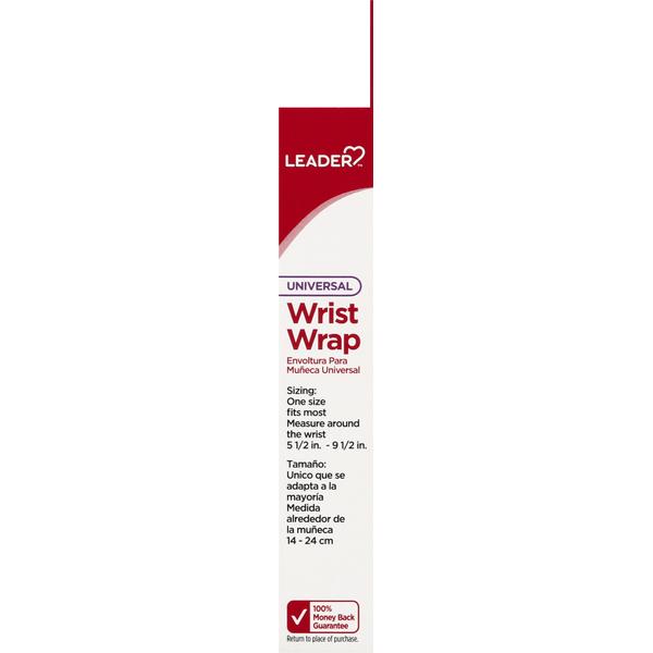 Leader Wrist Wrap Universal Beige