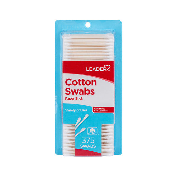 Leader Cotton Swabs 375ct