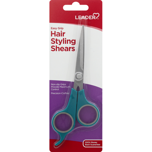 Leader Hair Styling Shears Easy Grip