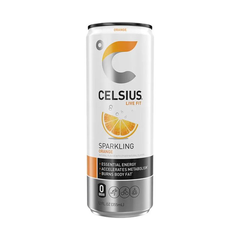 Celsius Sparkling Orange 12oz