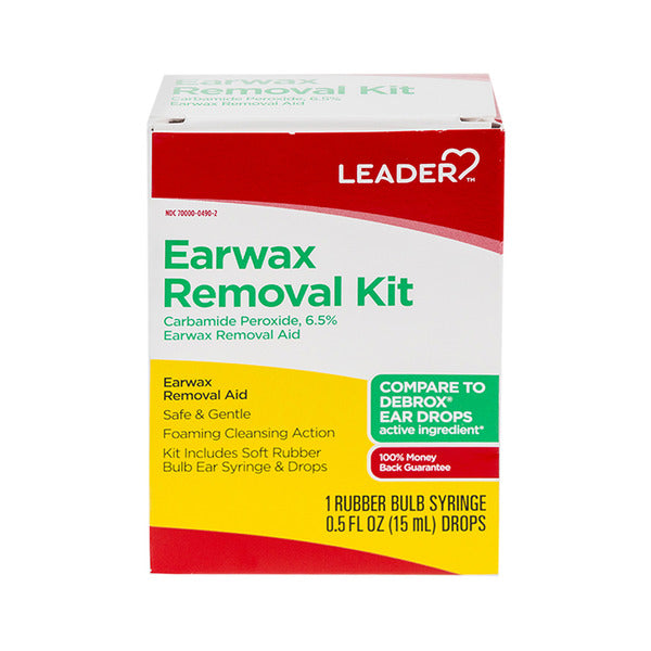 Leader Earwax Removal Kit Drops 0.5oz