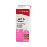 Leader Children's Pain & Fever Acetaminophen Liquid Bubble Gum 4oz