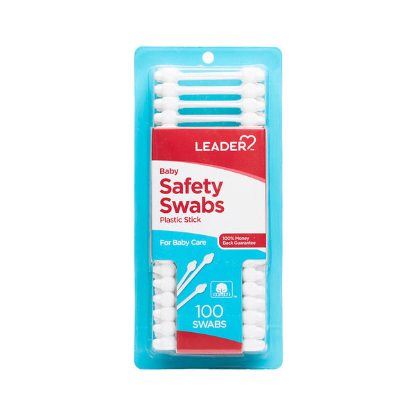 Leader Baby Safety Swabs 100ct