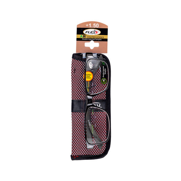 Sav Flex 3 Trans Frame Reading Glasses 5042 +1.50