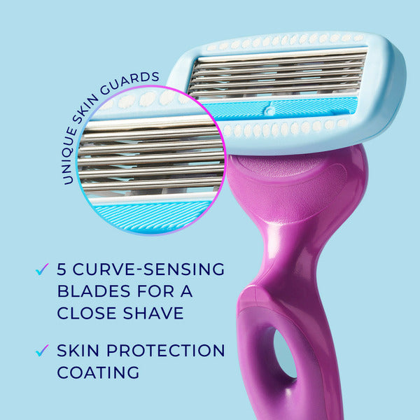 Schick Hydro Silk Razor & 2 Cartridges – Locatel Health & Wellness ...