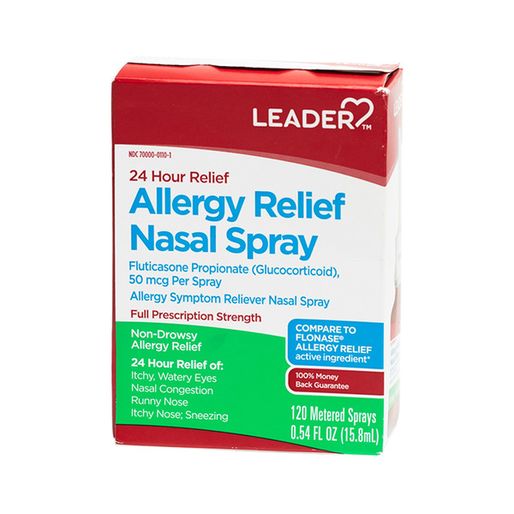 Leader Allergy Relief 24hr Nasal Spray 0.54oz