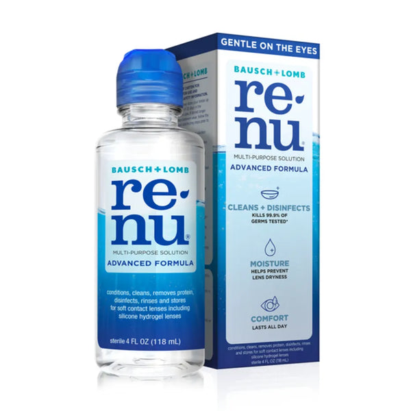 Bausch & Lomb Renu Solución multipropósito avanzada 4 oz