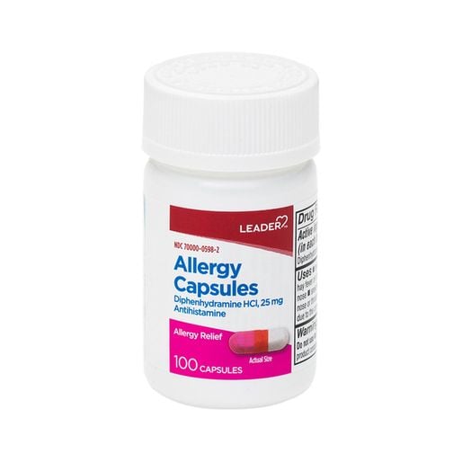 Leader Allergy Capsules 100ct