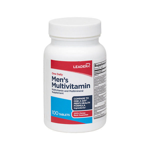 Leader Men's Multivitamin Tablets 100ct