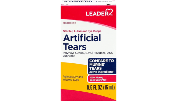 Leader Artificial Tears 0.5% 0.5Oz