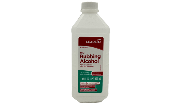 Leader Ethyl Rubbing Alcohol 16Oz