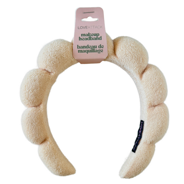 Love Attack Makeup Headband Beige