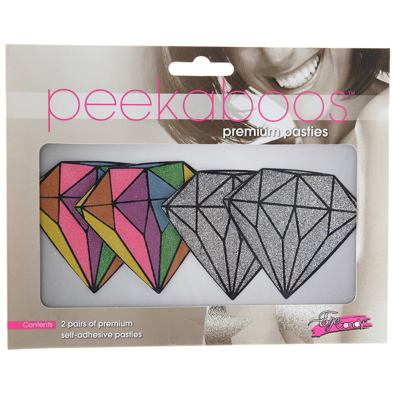 Peekaboos Diamond Nipple Pasties Regular