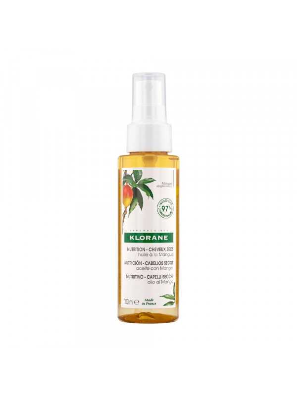 Klorane Nourishing Dry Hair Oil With Mango 3.3oz