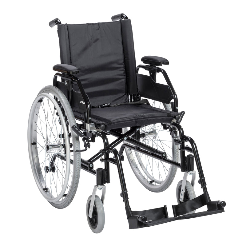 Drive Medical Lynx Ultra Lightweight Wheelchair, Swing away Footrests, 20" Seat