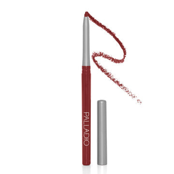 Palladio Rose de lápiz labial impermeable retráctil