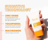 Averene mineral protector solar SPF 50+ fluido multidefensa 1.3oz