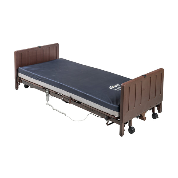 Drive Medical Delta Pro Homecare Bed System, Low Linear Full Electric