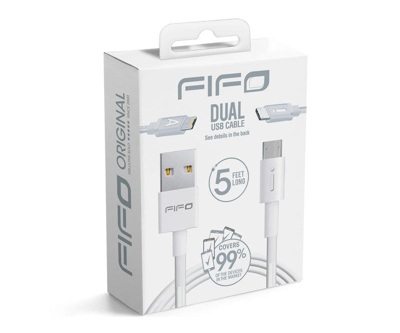 FIFO USB Cable iPhone 6 Lightning White 7 pies