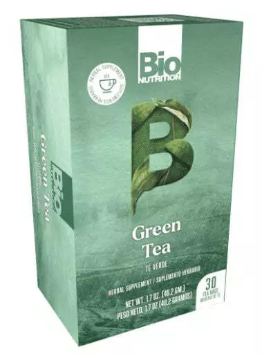 BIO NUTRITION Bag de té verde 30 CT