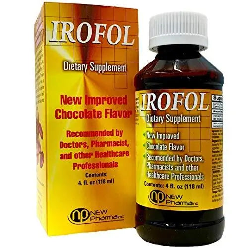 New Pharma Irofol Iron Liquid 4oz