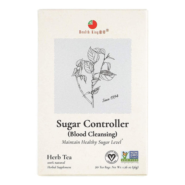 Health King Sugar Controller Herb Tea Bags 20ct