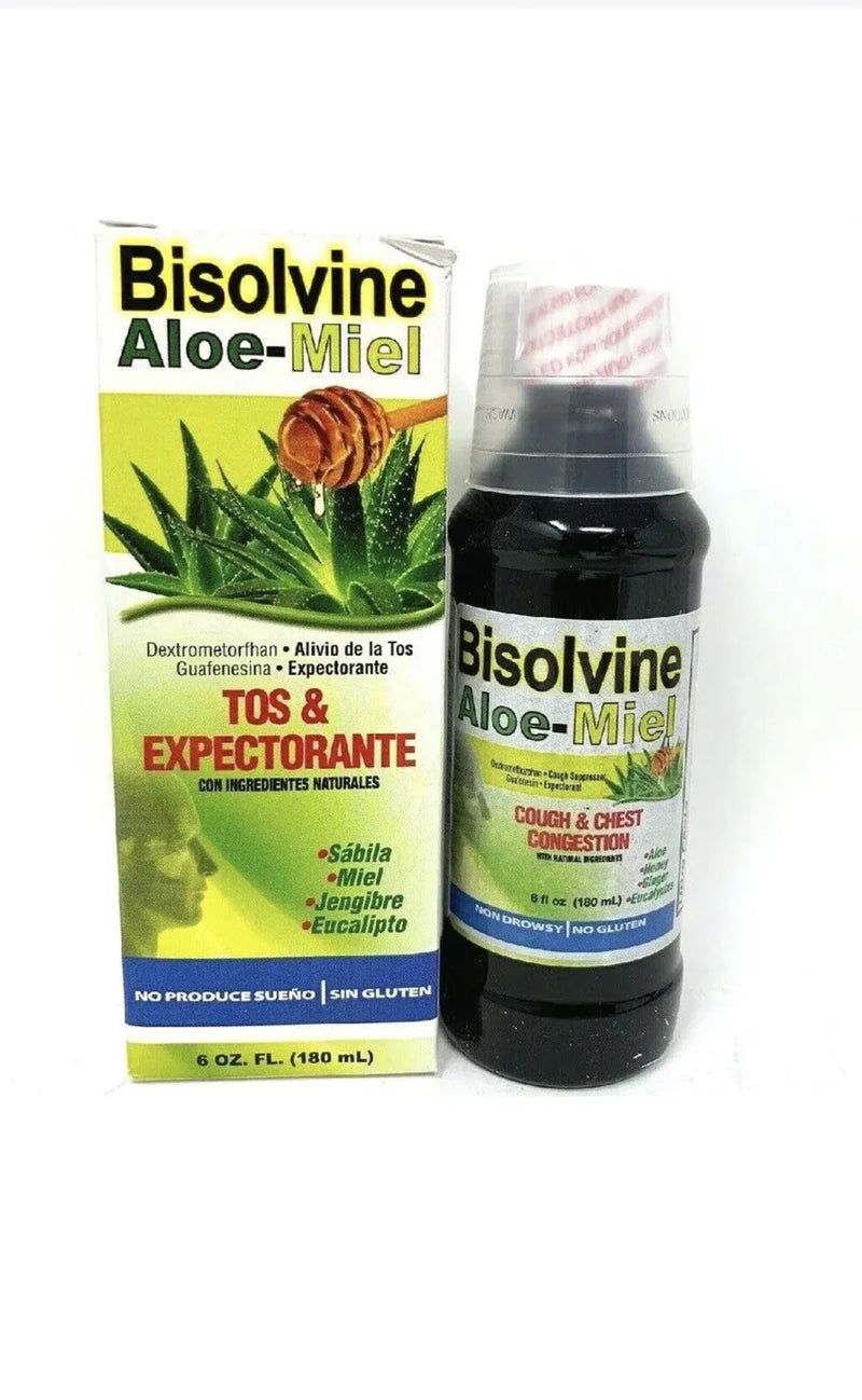 Bisolvine Aloe Miel Cough & Chest 6Oz