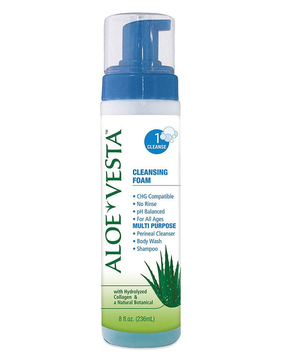 Convatec Aloe Vesta Cleansing Foam 8Oz