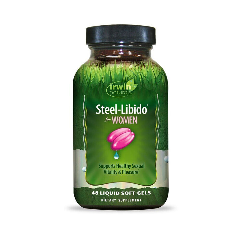 Irwin Naturals Steel Libido para mujeres Softgels 48CT