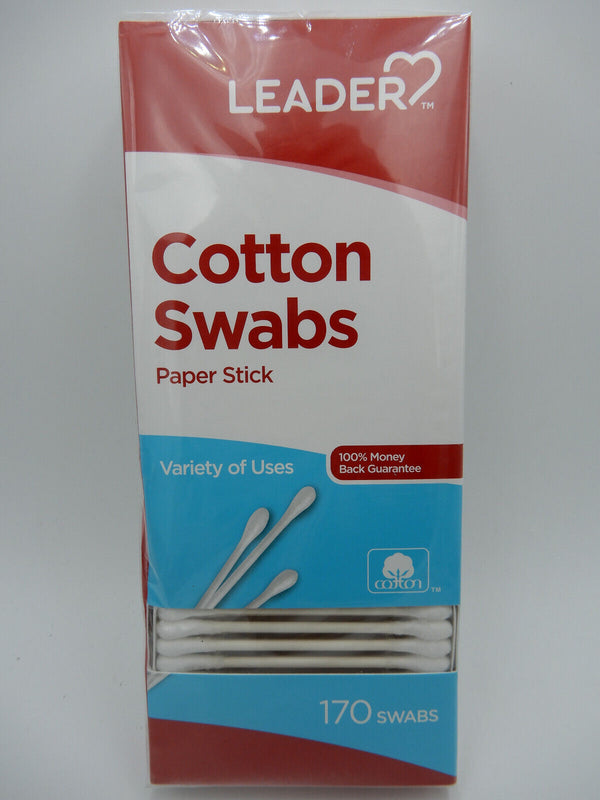 Leader Cotton Swabs 170ct