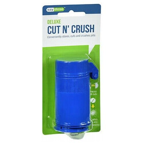 Cortador de tableta Ezy Dose Deluxe Cut N 'Crush