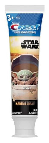 Pasta de dientes de Kid's Crest, con Star Wars, Strawberry Flavor 4.2 oz