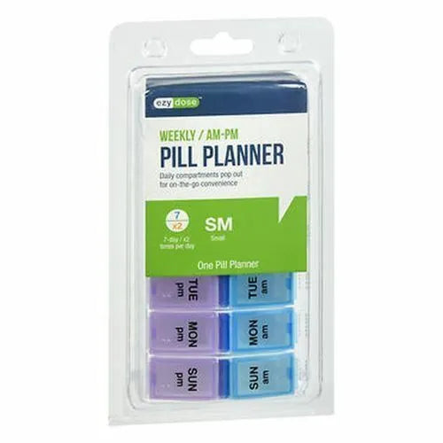 Ezy Dose Weekly Sm Pill Planner 7x 2 67090