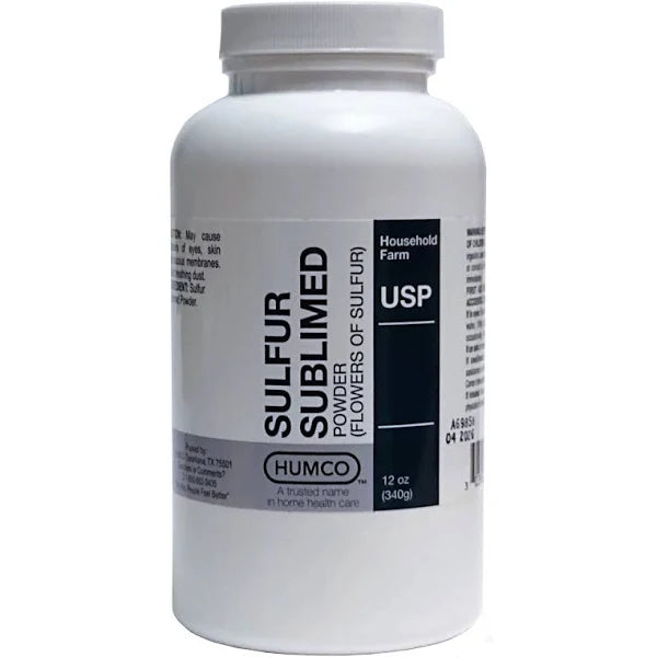 Humco Sulphur Sublimed Powder 12oz