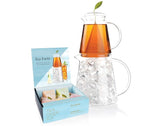 Tea Forte Toi Brewing Tea Over Ice Pitcher With Tea Sampler