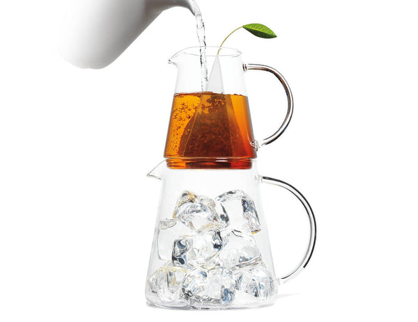 Tea Forte Toi Brewing Tea Over Ice Pitcher With Tea Sampler