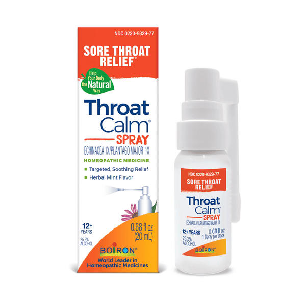 Boiron Throat Calm Spray 0.68Oz