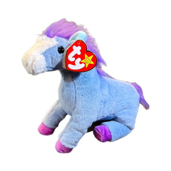 Ty Beanie Baby Blue Horse Clementine 41343