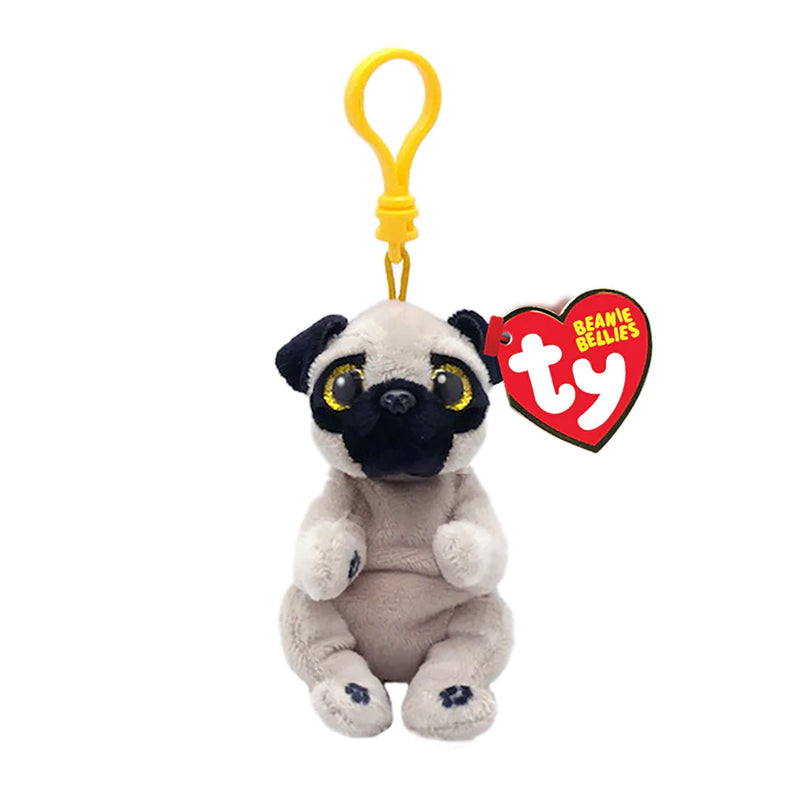 Ty Beanie Bellies Izzy The Pug Dog Clip 43104